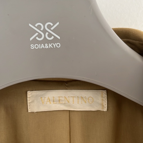 VINTAGE VALENTINO SUEDE TRENCH COAT - Picture 3 of 10